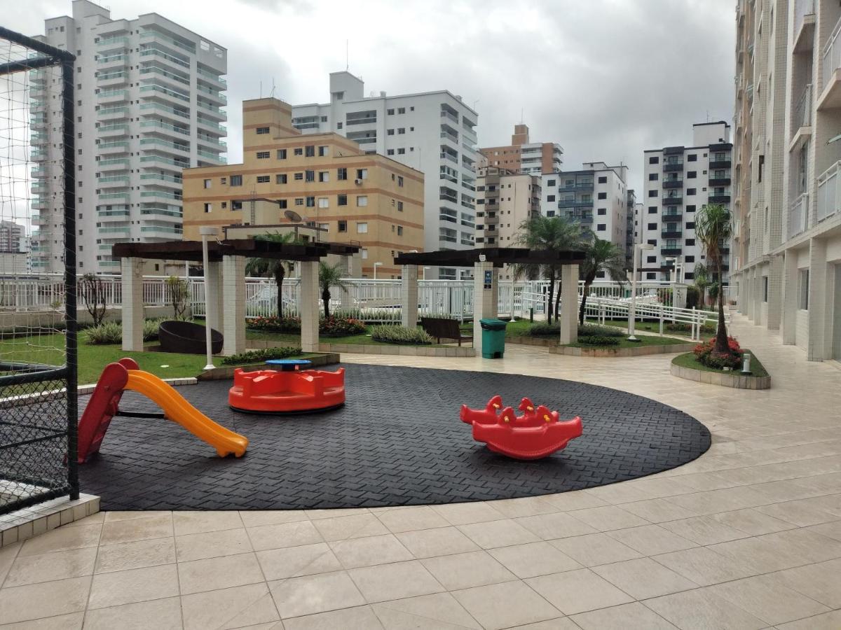 Lindo Apartamento Novo Praia Grande Ocian 50 Metros Da Praia Εξωτερικό φωτογραφία